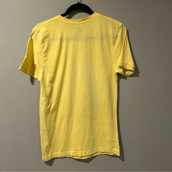 Cheer Vibes Yellow T Shirt Adult Womens Small Cheerleading.com - Picture 2 of 7